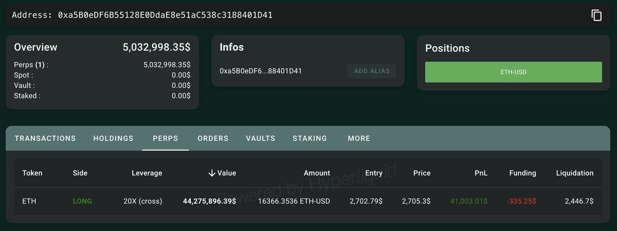 고래 활동의 상세 거래 로그