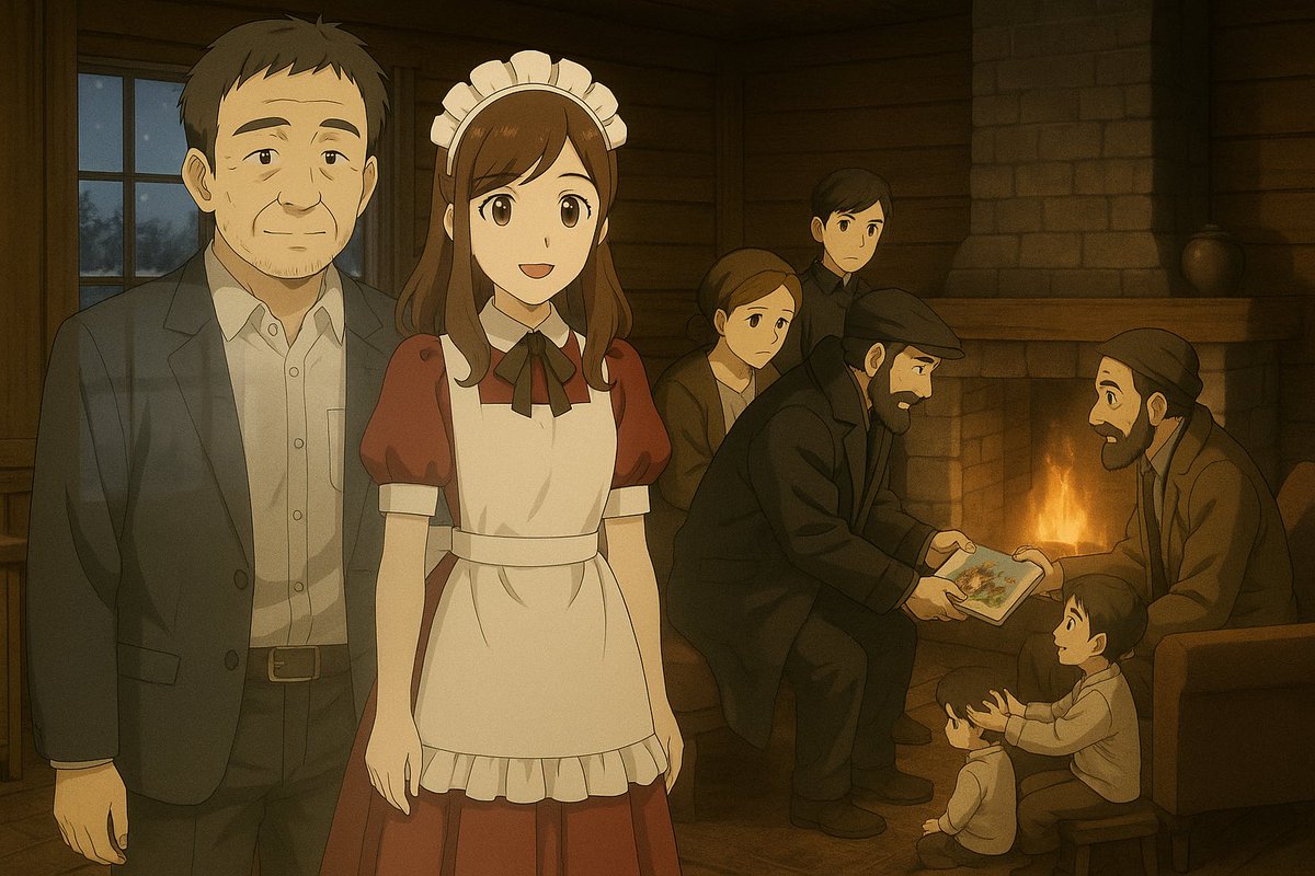 tama58kida4's tweet image. こんばんは。
11月21日(金) #note ブログを更新しました。
今回は物語のイメージイラストもアップいたします。
#OpenAI #GPT5 #アシモフ #AI小説 #AI歴史 
#2-2　「50代中年男、人型AIとその起源をたどる」　～想像がつないだ人工知能への必然｜ポロン｜AI活用アドバイザー @tama58kida4…