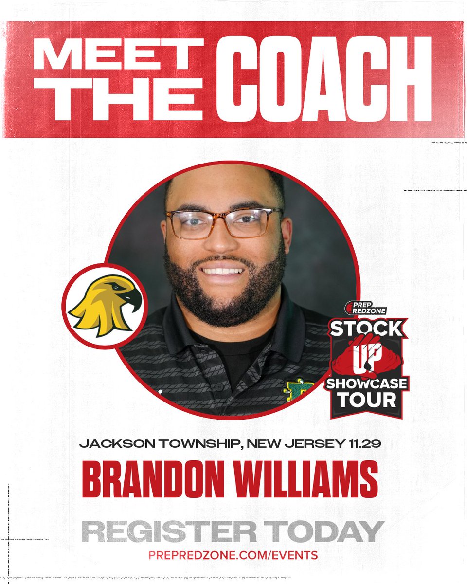PrepRedzoneNJ's tweet image. Meet the Coaches 👋

College coaches aren’t just evaluating your skills, they’re helping you build them. Get hands-on coaching and skill development at the Stock Up Showcase. @UnionCollegeFB @HartwickFball @BPort_Football 

Sign up today: events.prepredzone.com/e/2116/registe…