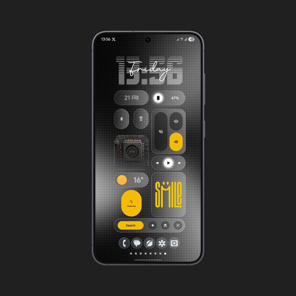 BehdadJalali's tweet image. Widget @AppsLab_Co 
Wallpaper @Hirak_Pixel 
Iconpack @PizzApp_Design