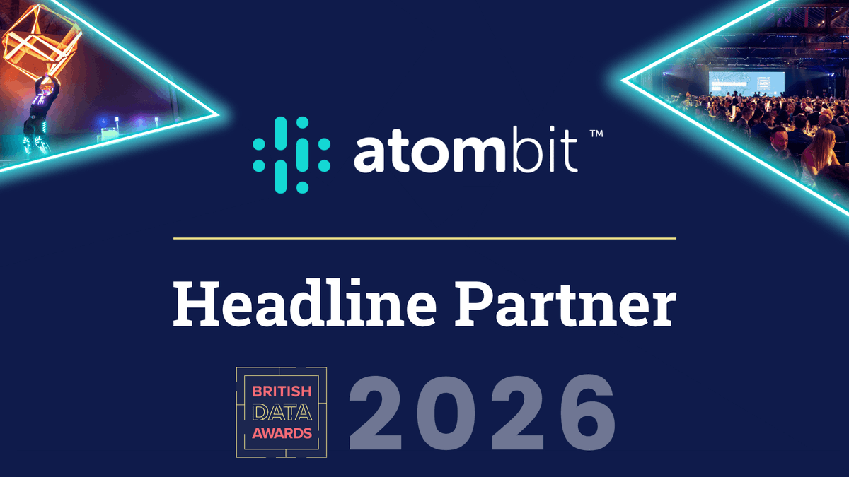 BritDataAwards's tweet image. We’re excited to introduce Atombit as the British Data Awards 2026 Headline Partner!

We’re thrilled to be working together as we head into the sixth edition of the British Data Awards. To find out more about Atombit, please click here: atombit.com/data-value-pro…