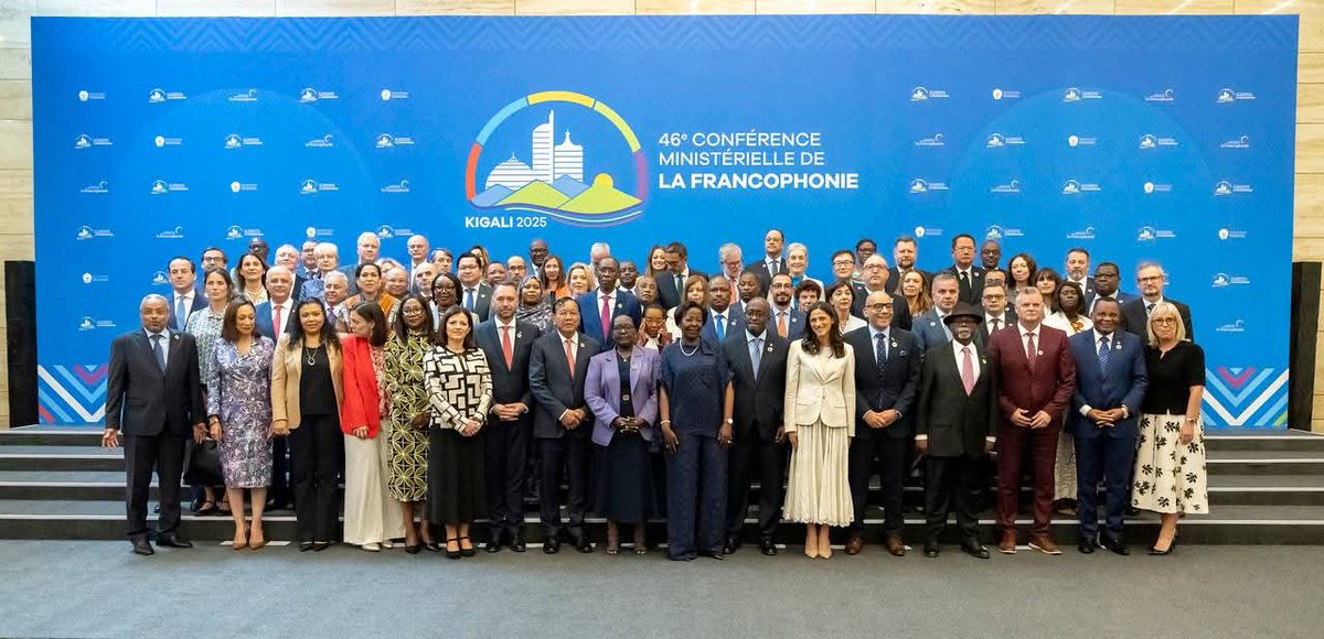 Le Gabon, représenté à la 46ᵉ Conférence ministérielle de la Francophonie à Kigali, réaffirme son engagement pour l’égalité et le développement durable, sous l’impulsion du Président Brice Clotaire OLIGUI NGUEMA. #ComGouv #communicationgouvernementale