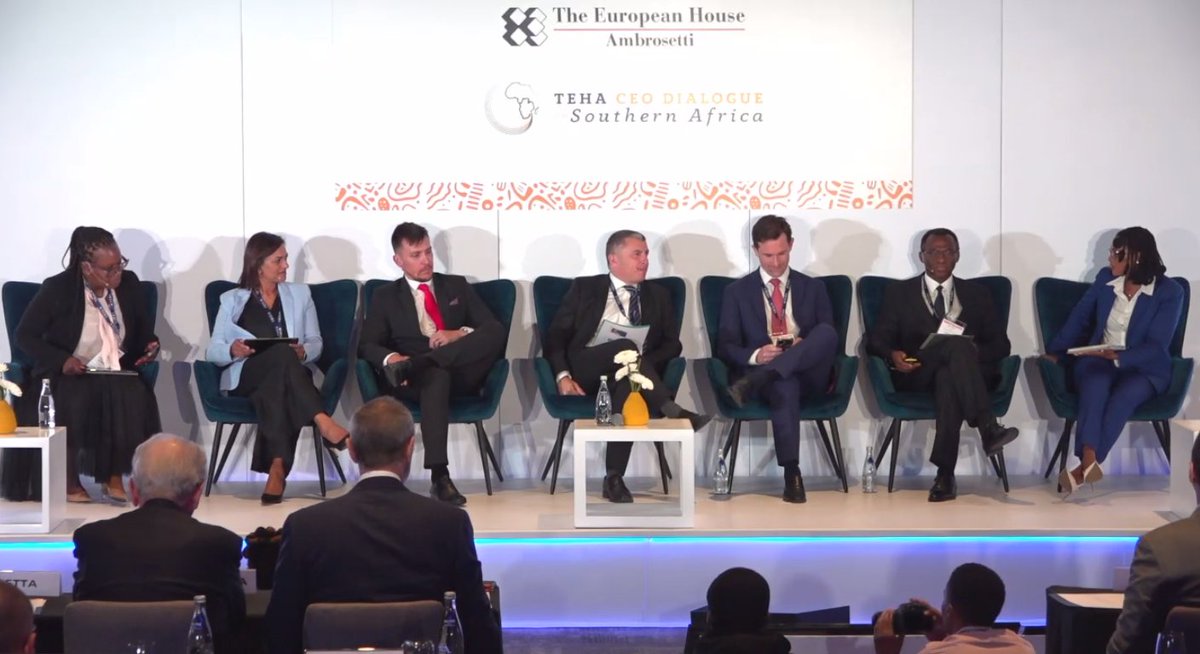 #CEOSA25
CEO's views on the African investment landscape, regulatory uncertainty and inconsistent policy environments, the need of rethinking leadership, skills, and workforce development, and sustainability as strategy for Southern Africa.
Moderated by <a href="/Zinathi_Gquma/">Zinathi Gquma</a> <a href="/cnbcafrica/">CNBC Africa</a>