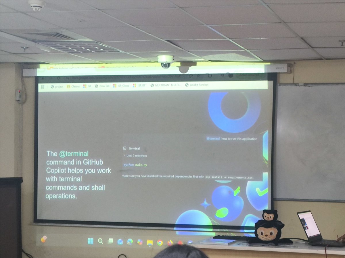 Tankominator5's tweet image. Huge thanks to @abbhishekstwt  and @gdsciiitkalyani for an amazing session on GitHub Copilot! 🚀

Loved diving into Context Engineering, Planning Mode, and all the powerful features that make Copilot a true game-changer for developers. 🤝

#GitHubCopilot #AIforDev #GDG