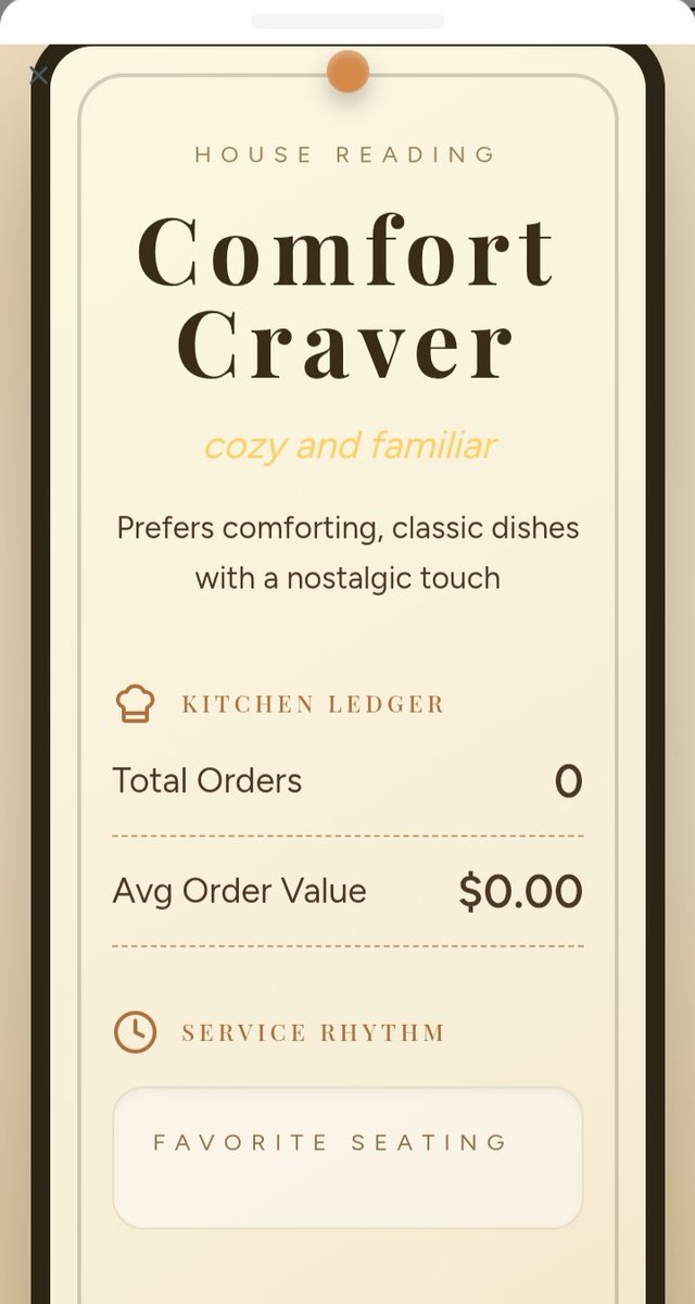 cryptocry23's tweet image. My Food Aura is Comfort Craver — cozy and familiar. Prefers comforting, classic dishes with a nostalgic touch foodaura.xyz @vana #DataRevolution app.vana.com #VANA