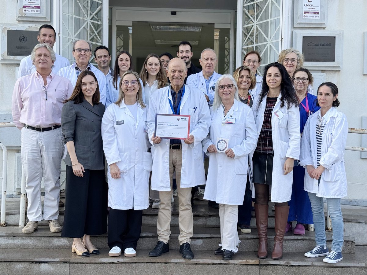 🏥🫀 L'Hospital Doctor Peset consolida un model d'atenció integral i coordinada per a pacients amb insuficiència cardíaca.

🔝 Ha permés optimitzar el seguimient a l’alta hospitalària i avançar cap un model d’atenció + integral i eficient. 
  
🔗 doctorpeset.san.gva.es/ca/-/l-hospita…