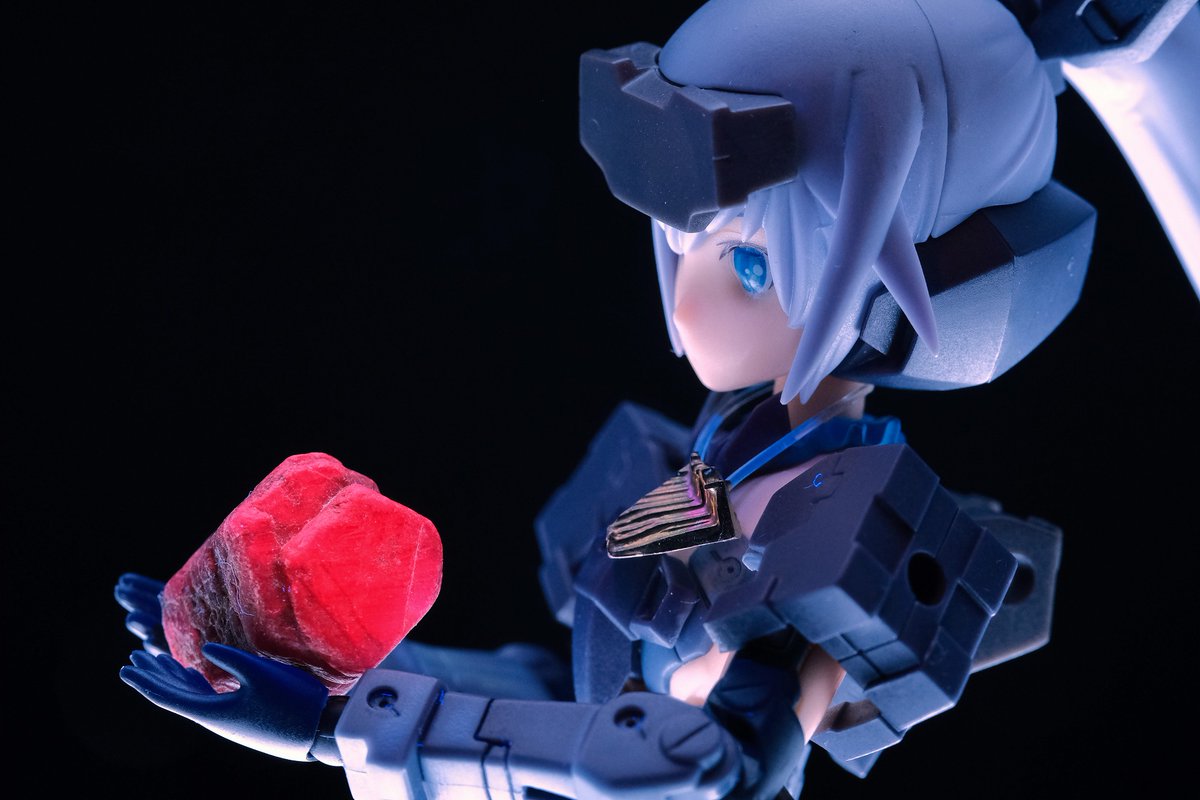 u1_okita's tweet image. #紅玉 #Ruby 
#藍銅鉱 #Azurite 

#迅雷 #FAガール