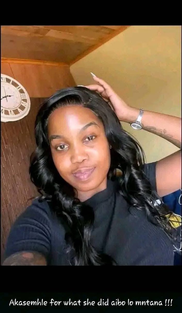 Am_Blujay's tweet image. This is Hope Shongwe, a school finance clerk who allegedly hired hitmen to kill principal and administrator after she was suspected of stealing school money in Tembisa