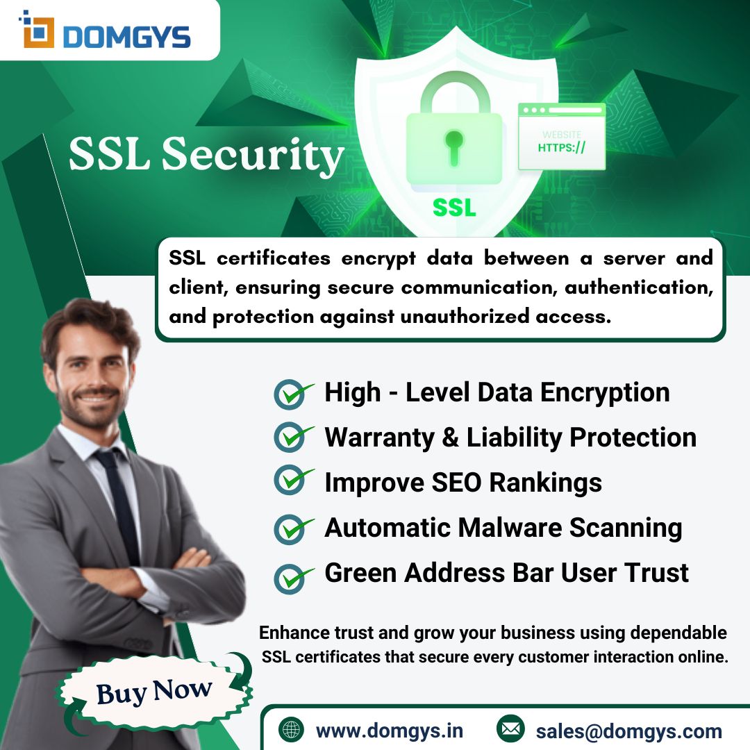 domgys's tweet image. #DOMGYS:- Protect your website, earn customer confidence, and drive higher sales using strong, industry-standard SSL certificates.
Let&apos;s connect with us at 📩sales@domgys.com
visit: 🌐 domgys.in

#SiteLockSecurity #WebsiteProtection #CyberSecurity #WebsiteSecurity