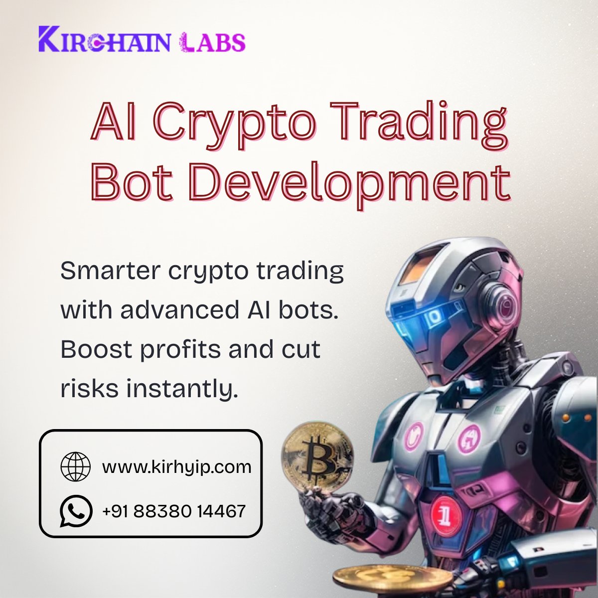 kir_chain_labs's tweet image. Planning to build your own crypto trading bot?

Here’s everything you need to know👇

🔗 kirhyip.com/blog/crypto-tr…

#CryptoTradingBotDevelopment #CryptoBots #AICrypto #TradingAutomation #ArbitrageBot #HFT #KIRChainLabs #AutomatedTrading #Web3Business #DeFiBots