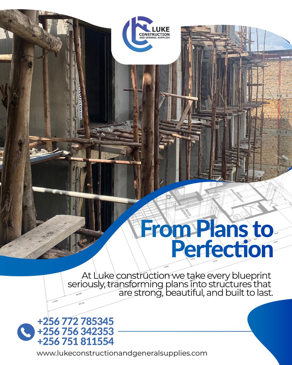 LukeConstruct's tweet photo. At Luke construction we take every blueprint seriously, transtorming plans into structures that are strong, beautıtul, and bullt to last. #construction #LukeConstruction https://t.co/NpflUoFq5e