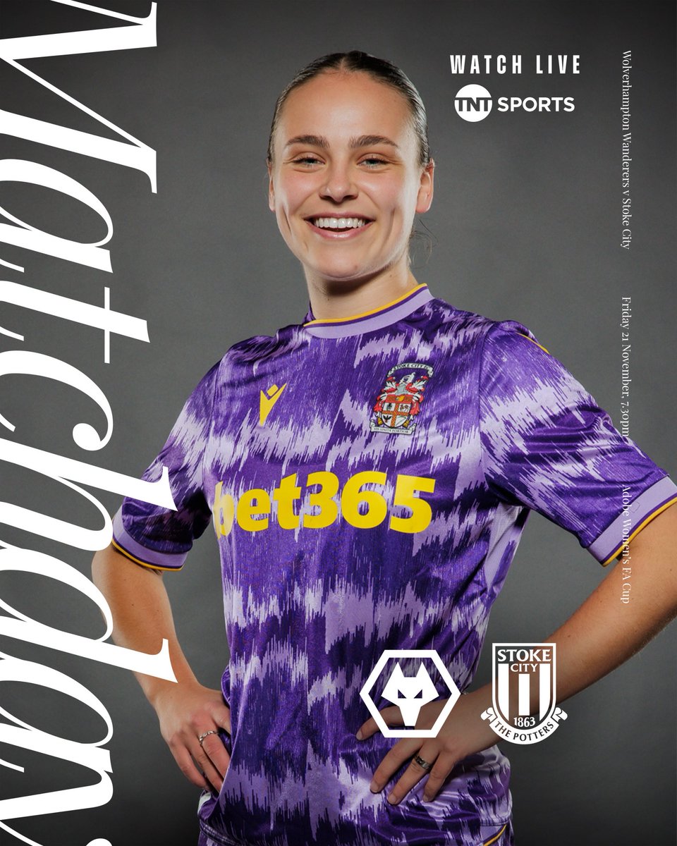 Televised tussle in Telford 📺

Watch the Potters’ <a href="/AdobeWFACup/">Adobe Women's FA Cup</a> second round contest live on TNT Sports (kick-off, 7:30pm).