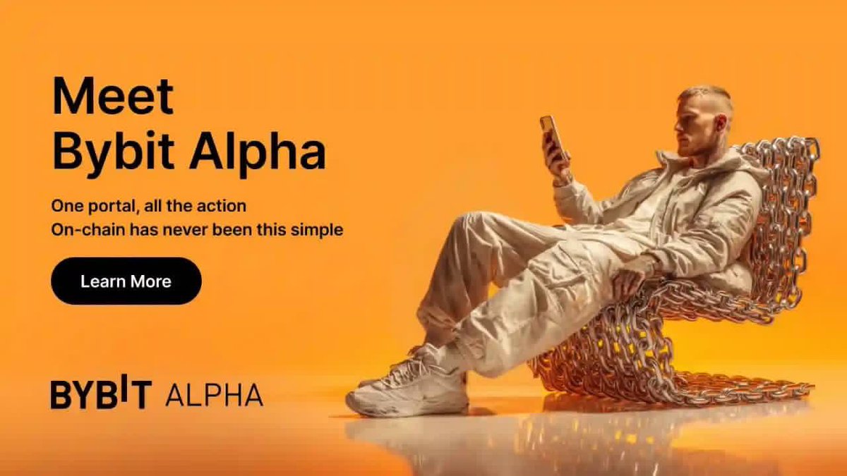 🚀 Introducing the NEW Bybit Alpha + Referral Event! Your fastest gateway  to on-chain trading now simpler than ever. Bybit just launched Bybit Alpha,  upgraded on-chain trading experience designed for speed, simplicity,