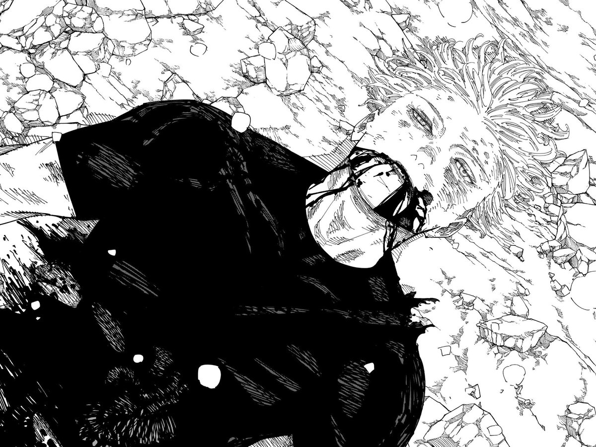 jaiytsu's tweet photo. we won't see another battle shonen manga with a fight like this in the next 10 years https://t.co/qzQX8iRPGW