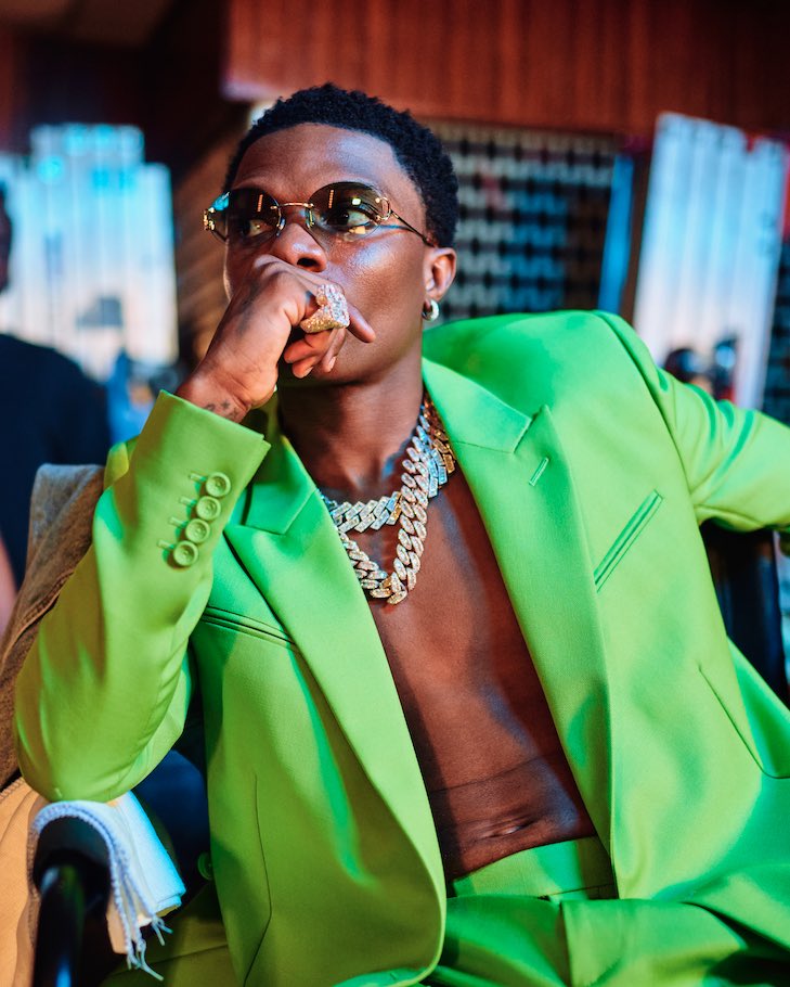 Ayodeji Ibrahim Balogun, better known as Wizkid <a href="/wizkidayo/">Wizkid</a>