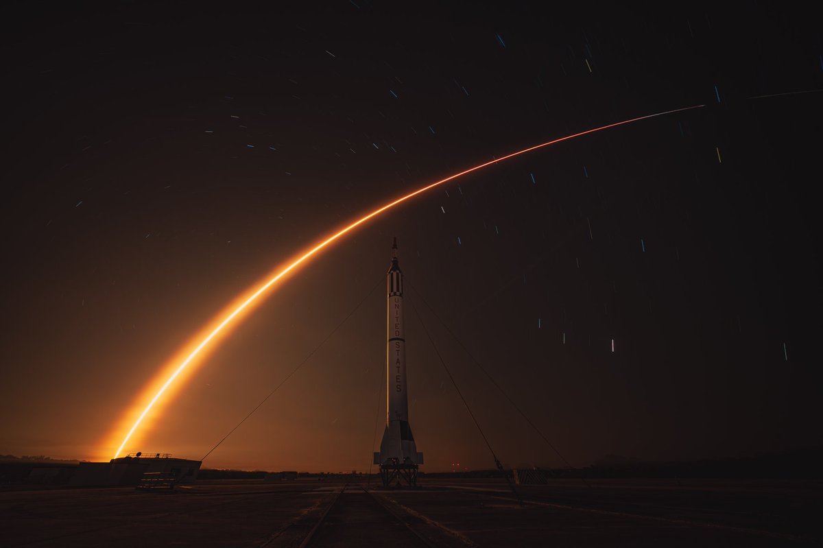 SpaceForceCSO's tweet photo. Reaching triple-digit launches from a single range is a powerful demonstration of Space Force readiness and our commitment to assured access to space. SLD 45 will continue to push boundaries and is already looking ahead to their next launch window tomorrow! #100andBeyond https://t.co/dxjA33Ij2C
