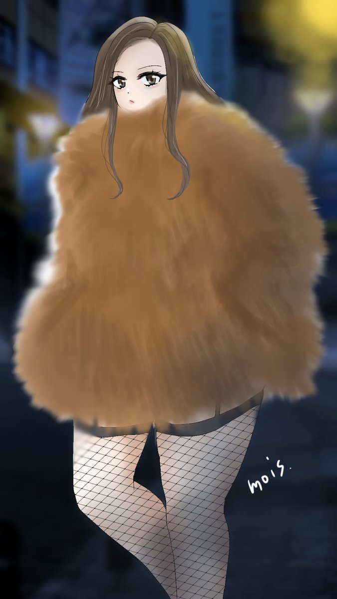mois62499298's tweet photo. 顔に肉つかない系ゴージャスぽっちゃりさん。ファーの膨らみは自前の様子。 https://t.co/Y3zBtVONTM