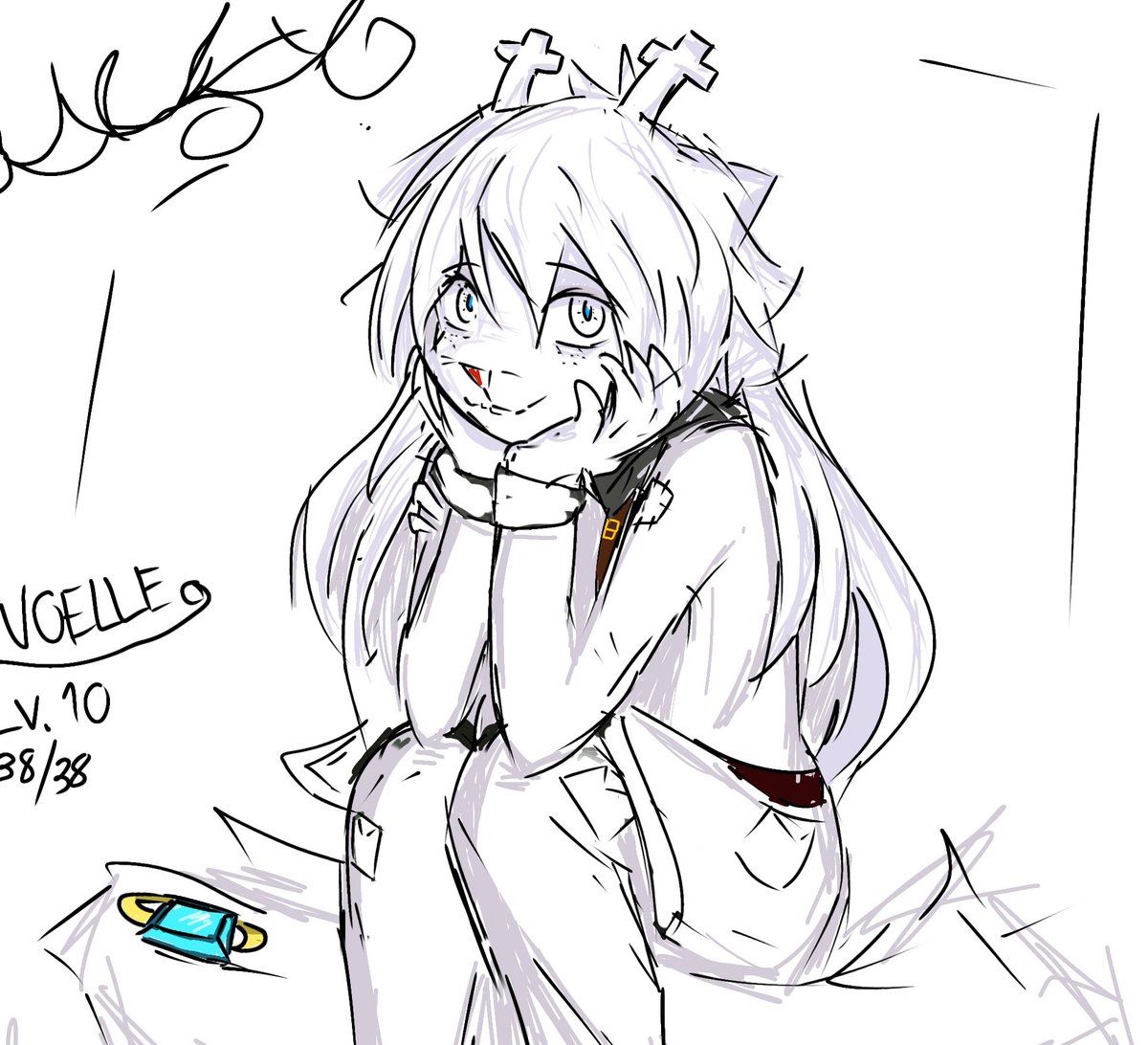 llcocogoatyll's tweet image. #request by @Justflame0022 
#Noelle #DELTARUNE