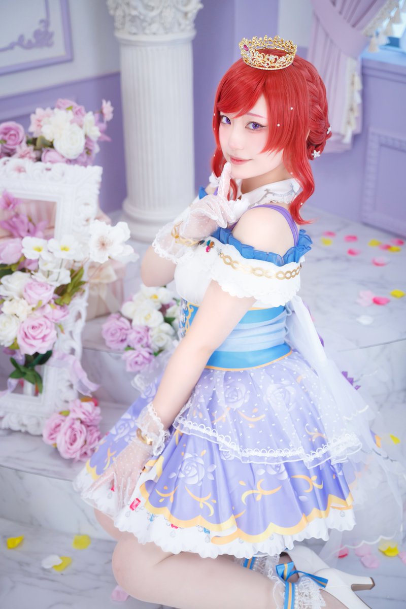 Cosplay ］ LoveLive！ 西木野真姫 🩵👑ロイヤルプリンセス