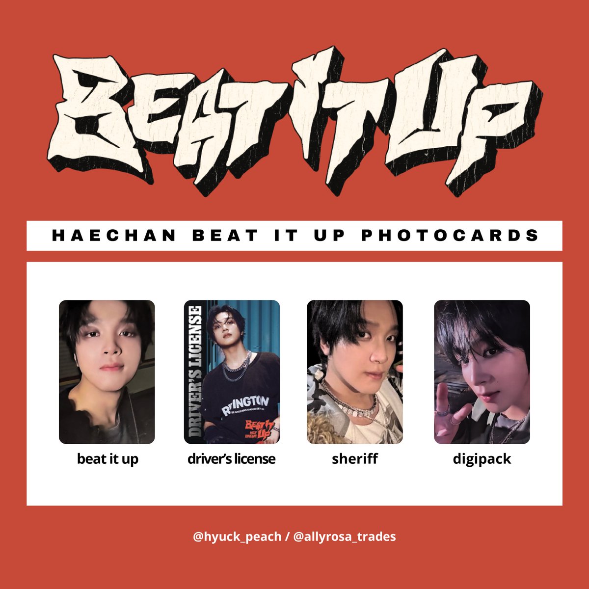 NCT DREAM Beat It Up MD ランダムトレカ チソン NCT DREAM] Beat It