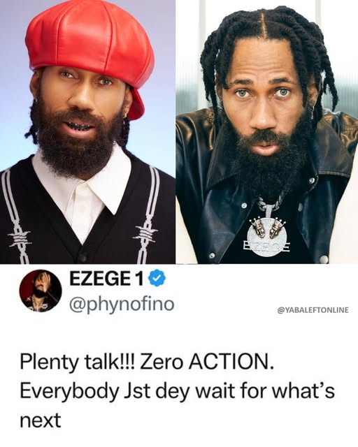"Everybody just dey wait for what's next" – Rapper, Phyno
