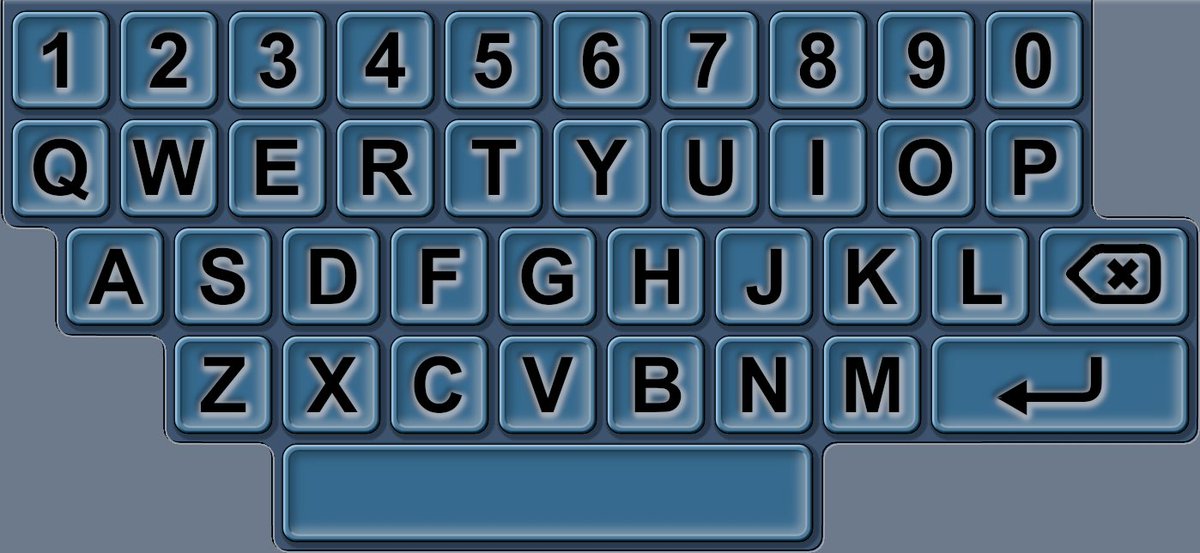 TabletScience's tweet image. In a #DotNetMAUI app, why use the OS&apos;s built in keyboard when you can make your own? Fun to design, easy to draw onto an ICanvas and, once that little bit of effort is out of the way, infinitely configurable and unique. Don&apos;t follow the crowd. #ReinventTheWheel!