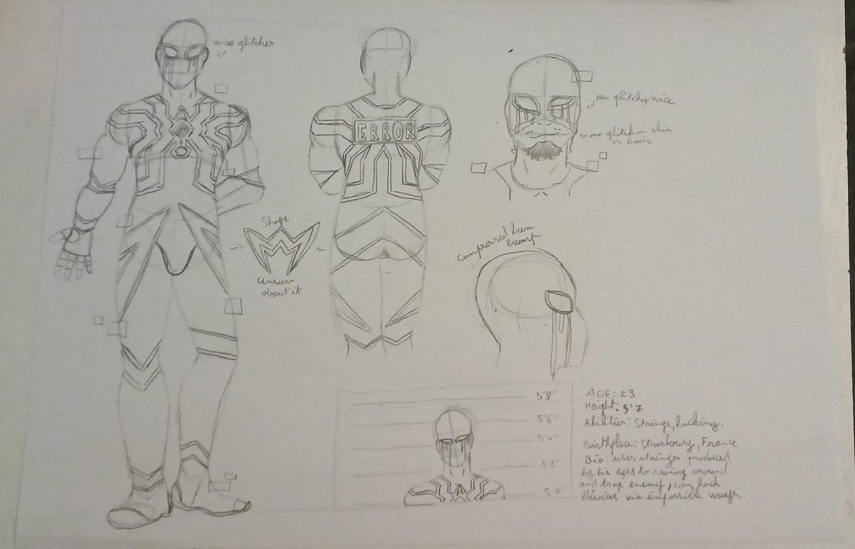 chris_kyo_simp's tweet image. #dispatchoc, i changed an old spidersone to fit in the #dispatch universe.
I&apos;m not quite sure about his colors yet. (More infor in alt)