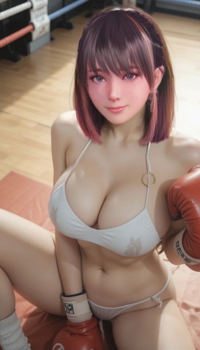 doaxvv_pics's tweet image. Nanami practicing boxing. Beautiful face. SFW. #DOAXVV #VirtualPhotography