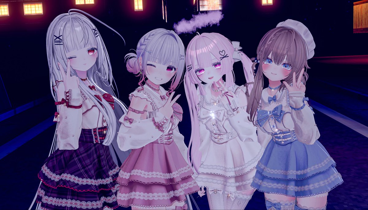 kana_vrc's tweet image. 撮ったのそこそこ前だけど、あどこれで合わせたときの .ᐟ
＃あどこれ