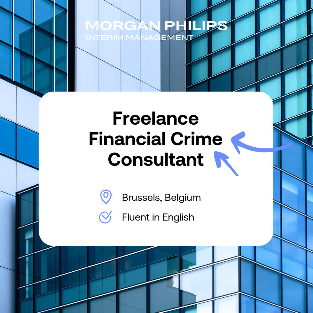 PascalTour's tweet image. We are supporting a leading organization in the recruitment of a #Freelance #FinancialCrime Consultant to reinforce its financial crime prevention strategy during a key phase of transformation.

 news.morganphilips.com/3VD5RBkBbmrY 

#MorganPhilips #InterimManagement #Belgium #JobOpportunity