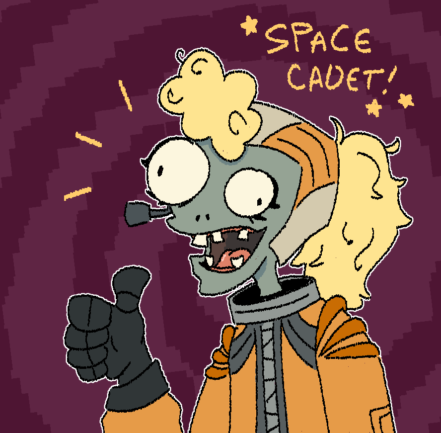 spacecadetpvz's tweet image. SPACE CADET DOODLE #pvz #pvzfanart #spacecadet #BFN