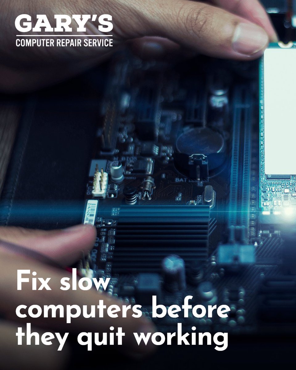garysrepair's tweet image. Slow computer? Quick fixes: Clear unused programmes, delete temp files, check for malware, update software, restart often. Still sluggish? Gary&apos;s Computer Repair Service is here to help — fast, reliable, just around the corner.