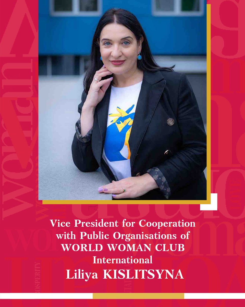 Eurowoman_FORUM's tweet image. Lilia Kislitsina is the former President of the Club and one of the key #leaders of the #WORLD_WOMAN_CLUB International High Council, which oversees the development of relationships with public organisations and the creation of social projects.

📞 +44-744-218-77-04

#WWC