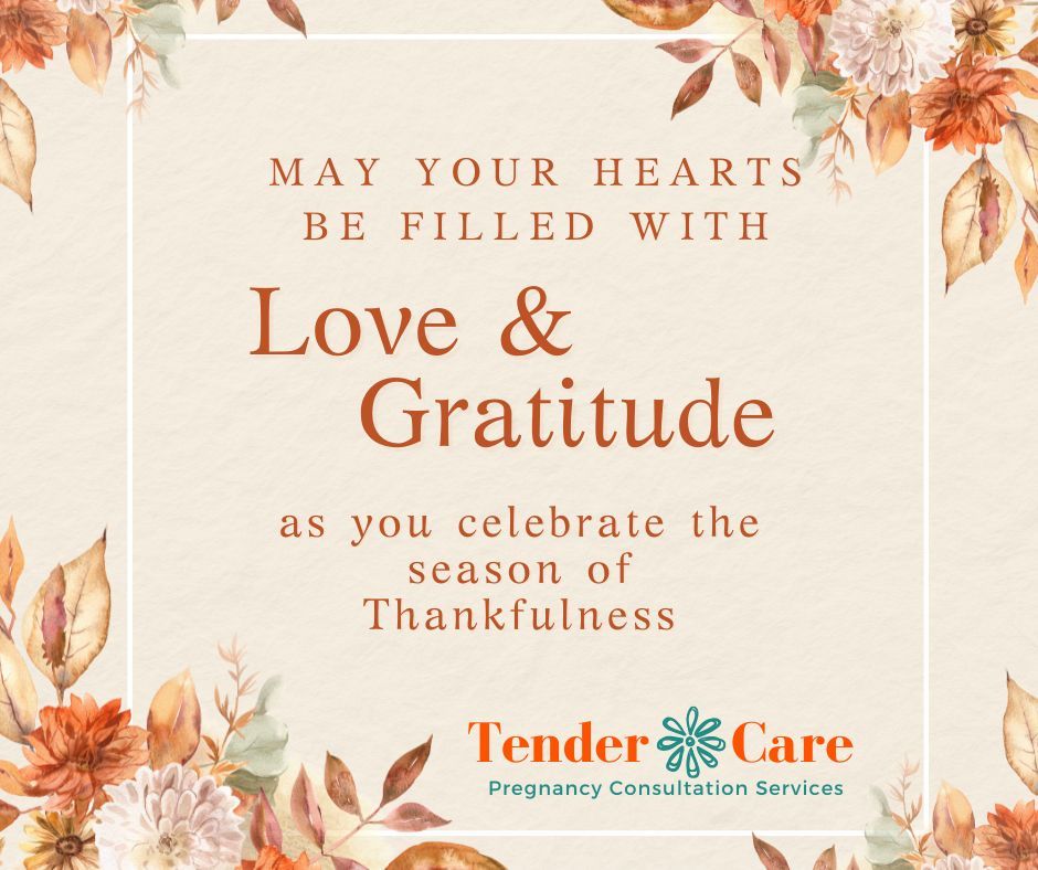 TCPregnancyCtr's tweet image. Wishing you hearts full of love and appreciation this thankful season. #Gratitude #Love