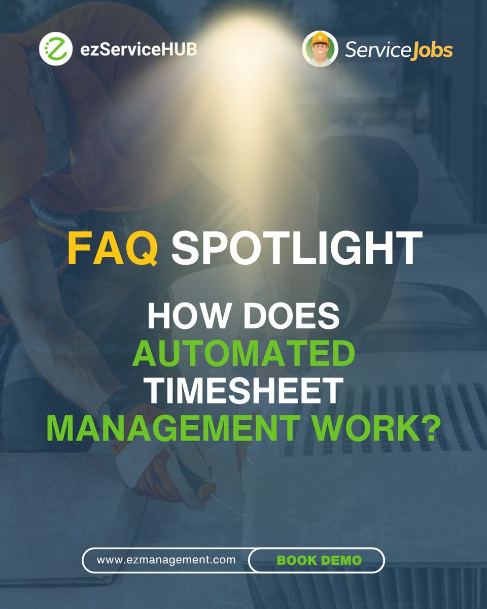 ezmanagementltd's tweet image. With EZ Management, tracking time in the field is effortless.

It’s a smarter way to manage payroll and timesheets, saving time, reducing errors, and keeping everything transparent.

Learn More ezmanagement.com/timesheets-for…

#ezmanagement #ezservicehub #servicejobs #fieldmanagement