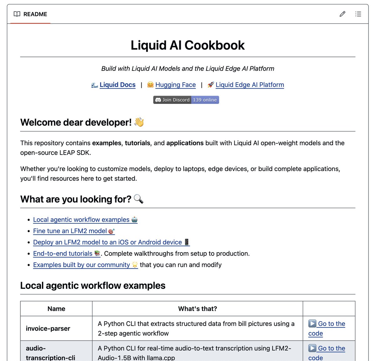 paulabartabajo_'s tweet image. Hands-on tutorials on fine-tuning and deployment of Small Language Models.

Enjoy ↓
github.com/Liquid4All/coo…