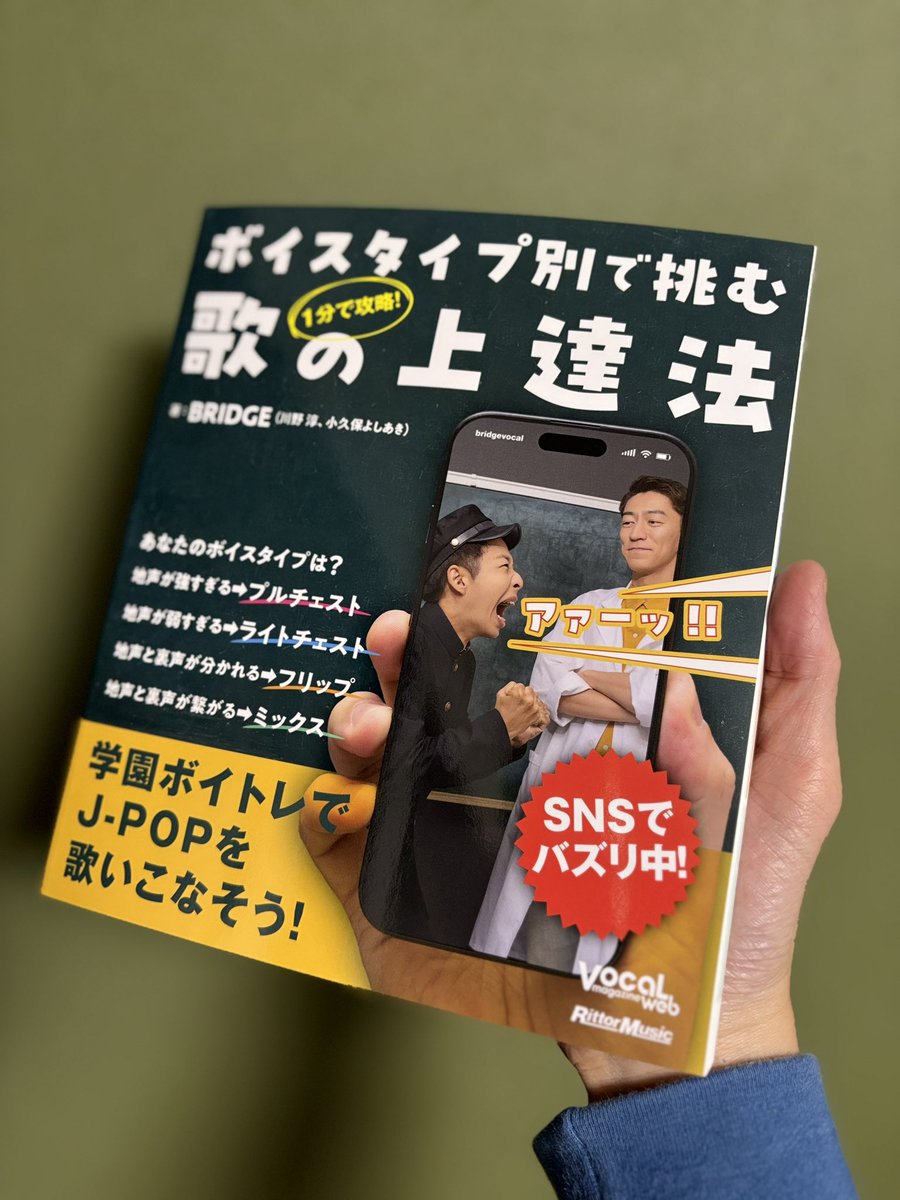 BRIDGEの本届いた！
今度小久保先生にサインもらお。