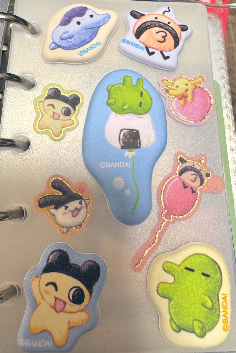 さいきんシール集めにハマってしまった………
今日買ってきた、たまごっちのシール可愛すぎる💖