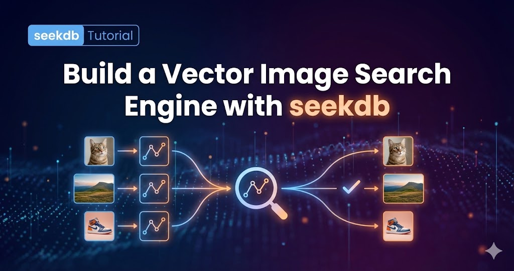 OceanBaseDB's tweet image. Stop tagging images manually. Build a image search engine instead. 🖼️

Our latest guide shows you how to vectorize, store, and query images using SQL on seekdb. No other data stack required.

👇Get the code &amp;amp; tutorial: 
oceanbase.ai/docs/build-ima…

#OceanBase #Python #AI #VectorDB