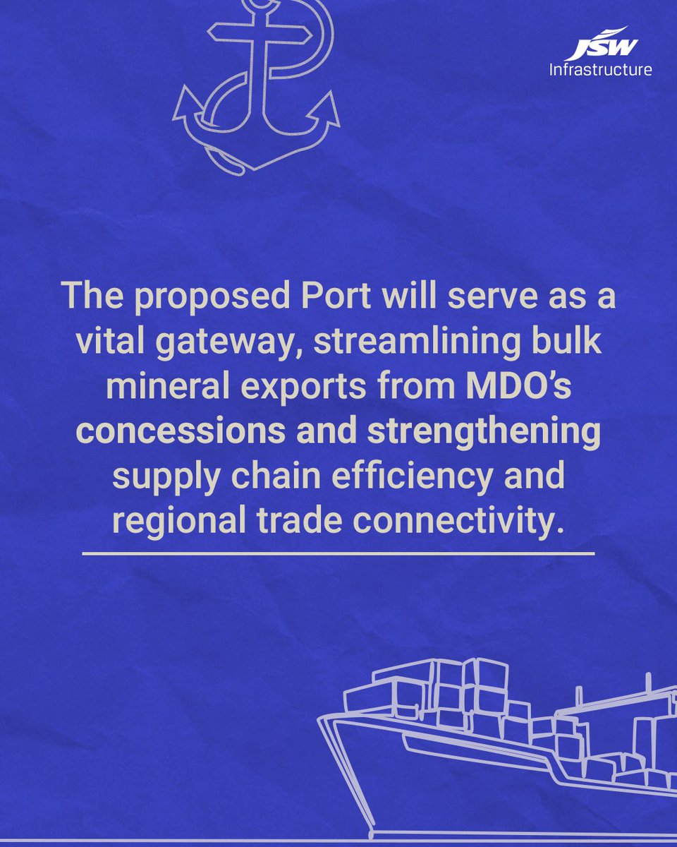 JSW Infrastructure tweet media