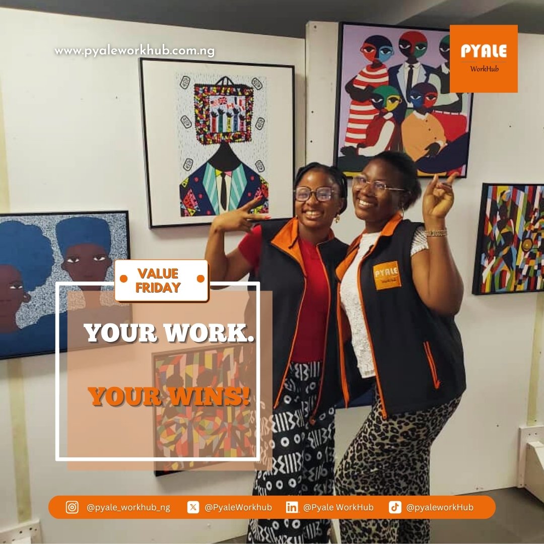 PyaleWorkhub's tweet image. It’s Friday!
Your wins 🎖
Big or small matter here!
From closed deals to new connections, from the courage to the discipline to keep going… we see you. And we’re cheering for you louder than ever. 💛

#pyaleworkhub #valuefriday #yourworkyourwins #coworkingcommunity #hotdesks