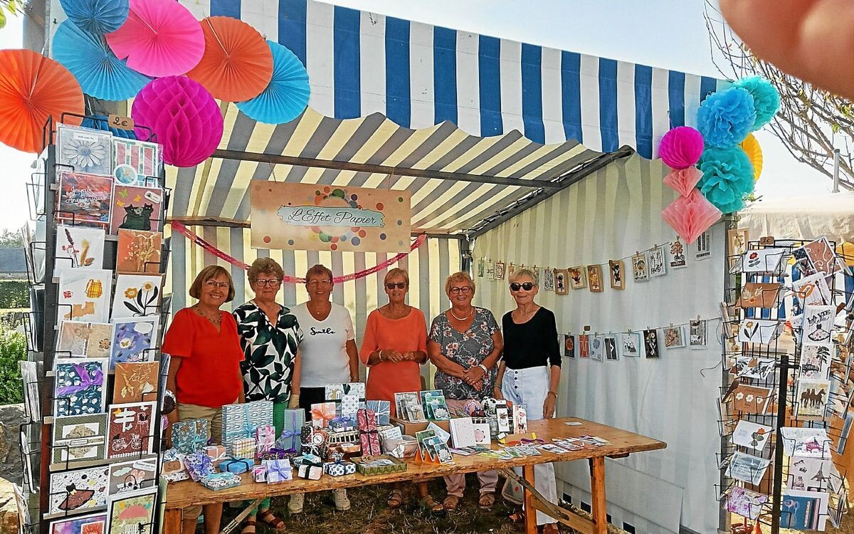 À Saint-Pol-de-Léon à l’approche des fêtes de fin d’année, les membres de l’association L’Effet papier animée par Annick Roué redoublent d’activité pour faire découvrir leurs multiples créations et susciter de nouveaux talents
➡️ go.letelegramme.fr/UQcW