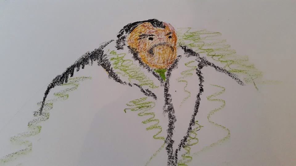 Монгол Бахархалын өдрийн мэнд!!! 

Говь-Алтай аймгийн нутагт 2014 онд давхиж явахад байгалиасаа Их хааны иш хөрөг тодорсон мэт ийм уул байж билээ. Тухайн үед толгойд буусан хэдэн мөртөө хувалцая гэж бодогдов. 

To the Nation’s Founder

Lest you forget the nation's founder
Left