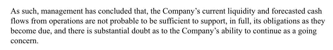 Vaquero2XL's tweet image. 🚨 BREAKING: New Fortress Energy reconoce que &quot;existen dudas sustanciales sobre la capacidad de la Compañía para continuar como empresa en funcionamiento.&quot; La gerencia ha concluido que su liquidez y cash flow &quot;probablemente&quot; no son suficientes para respaldar obligaciones