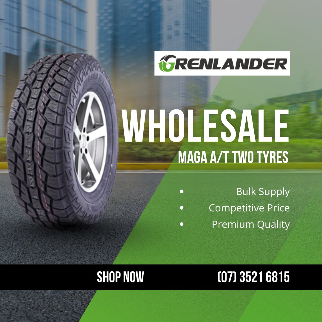 grenlandertyres's tweet photo. #WholesaleDeals for Retail Tyre Shops!
Looking for a reliable #ATtyre that sells fast?
#Grenlander’s #MagaATTwo is a proven performer on highways and rough Aussie terrains.
Order now and enjoy strong margins + consistent supply!
(07) 3521 6815 | https://t.co/ZUQp3ATDh1
.
.
#tyres https://t.co/FCaw5qWnyh