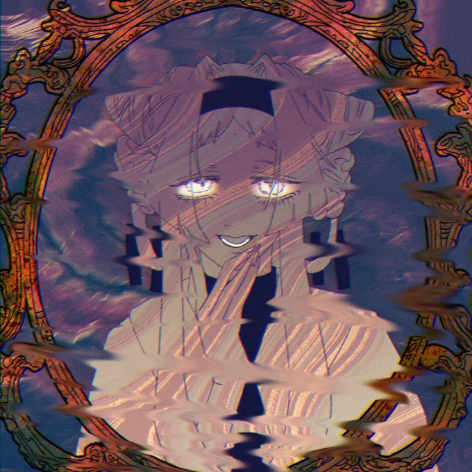 よく創作垢で、私のフルカラー立ち絵やスチルを宗教画と言って貰えることが多いんだけど、私は後輪とキラキラが大好きなので、そう言って貰えると嬉しくてニコニコになっちゃう って話でした🈡