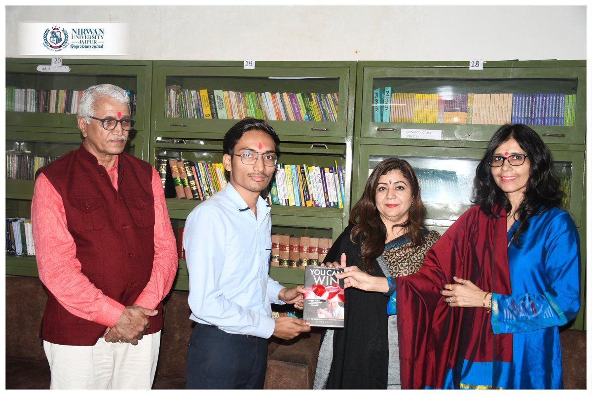 nirwanuniv's tweet image. Glimpses of &quot; National Library Week 2025- Award Ceremony &quot;

#NationalLibraryWeek2025 #NirwanUniversityJaipur #GyanDharaCentralLibrary #LibraryWeekCelebration #EmpoweringThroughKnowledge #ReadLearnGrow #LearnWithNUJ
#NUJEvents #Poster #Making #Competition #awardceremony