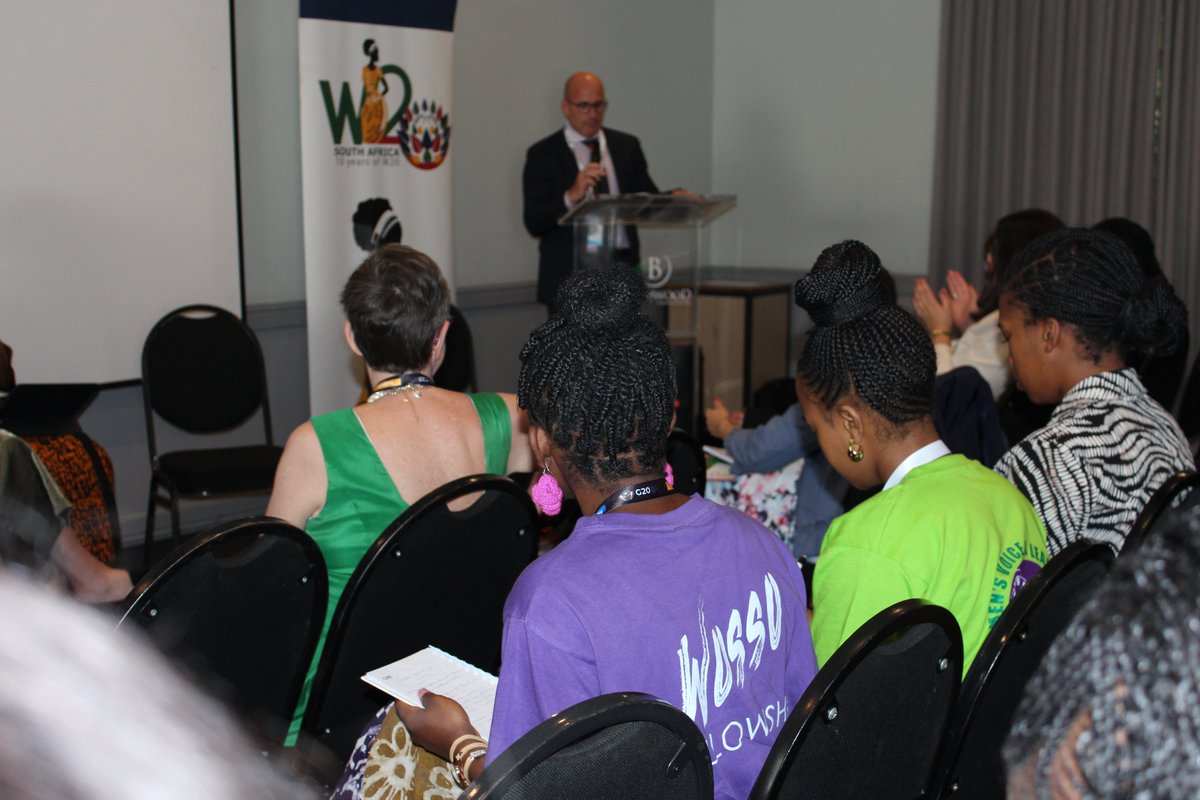 WOSSOGL's tweet image. Gender Links proudly partnered for a  side event at the G20 Social Summit in partnership with W20 and IDRC. The session highlighted the urgent need to centre care, equality and justice within global policy conversations. #G20SocialSummit #W20 #EndGBV #CareEconomy