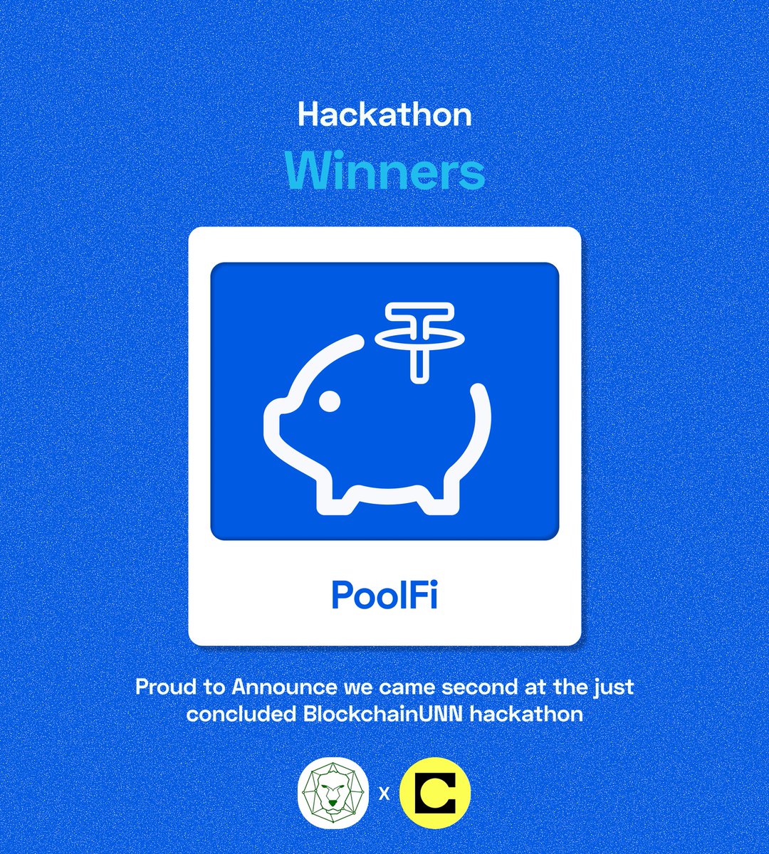 Congratulations to us once again🏆.
Thank you, <a href="/Celo/">Celo.eth/acc 🦇 🌳</a>, <a href="/CeloAfricaDao/">Celo Africa DAO</a> <a href="/BlockchainUNN/">BlockchainUNN</a>.