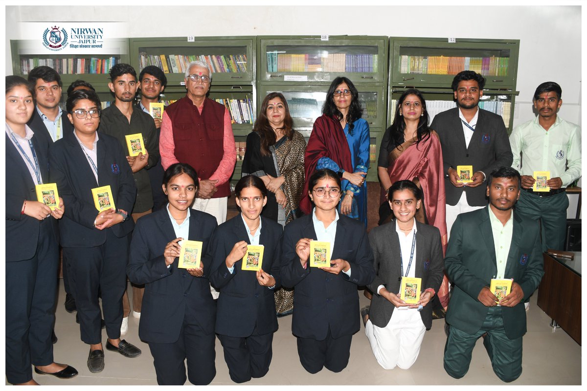 nirwanuniv's tweet image. Glimpses of &quot; National Library Week 2025- Award Ceremony &quot;

#NationalLibraryWeek2025 #NirwanUniversityJaipur #GyanDharaCentralLibrary #LibraryWeekCelebration #EmpoweringThroughKnowledge #ReadLearnGrow #LearnWithNUJ
#NUJEvents #Poster #Making #Competition #awardceremony